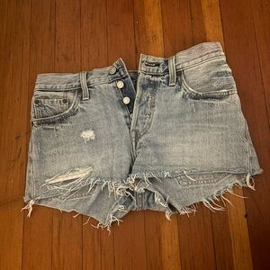 Levis 501 Denim Shorts